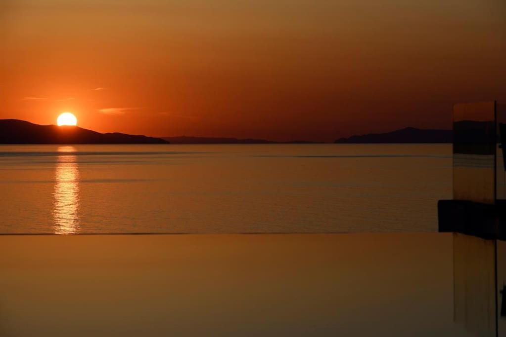 Mykonos Sea View Luxury Villa By Calypso Sunset Villas Mykonos Town Extérieur photo